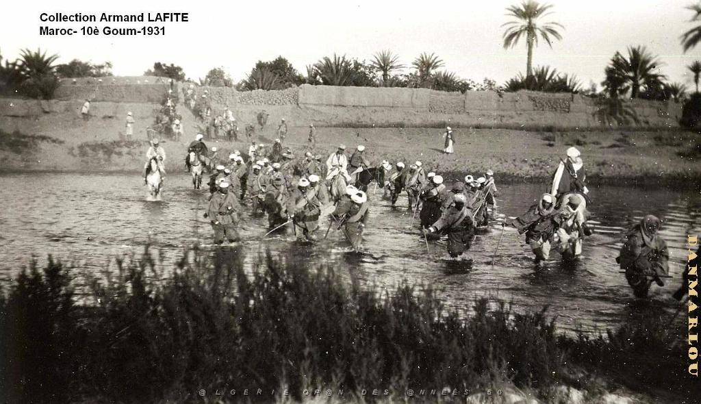 PERIODE MAROCAINE 1928 1930 LAFITE A- 351- 10e Goum- Draa.jpg